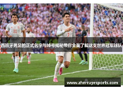 西班牙男足的正式名字与绰号揭秘带你全面了解这支世界冠军球队